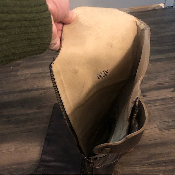 Free Bird by Steven Stable tall boot sz 8 dark brown boho leather riding… - Picture 9 of 16